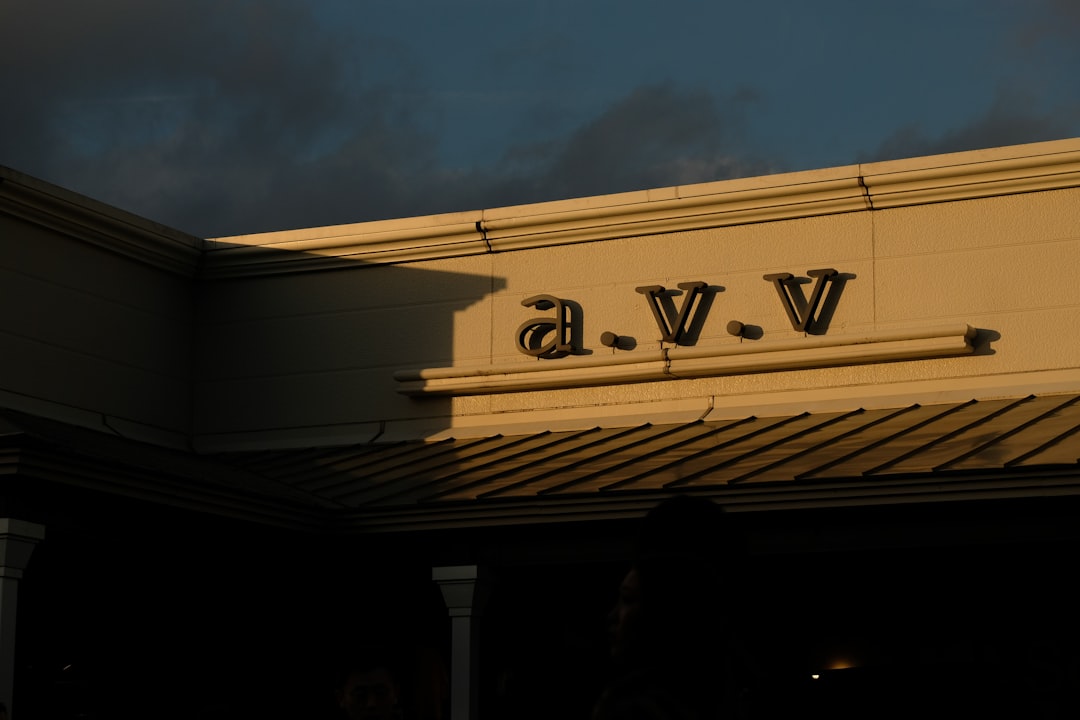 a sign on a building